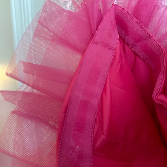 Lulu’s Pink Strapless Tulle Mini Dress Women’s Size Small Dress Size 2/4 NEW - Picture 7 of 11